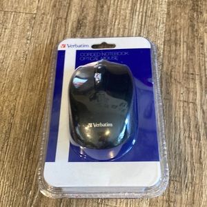 Verbatim black computer mouse